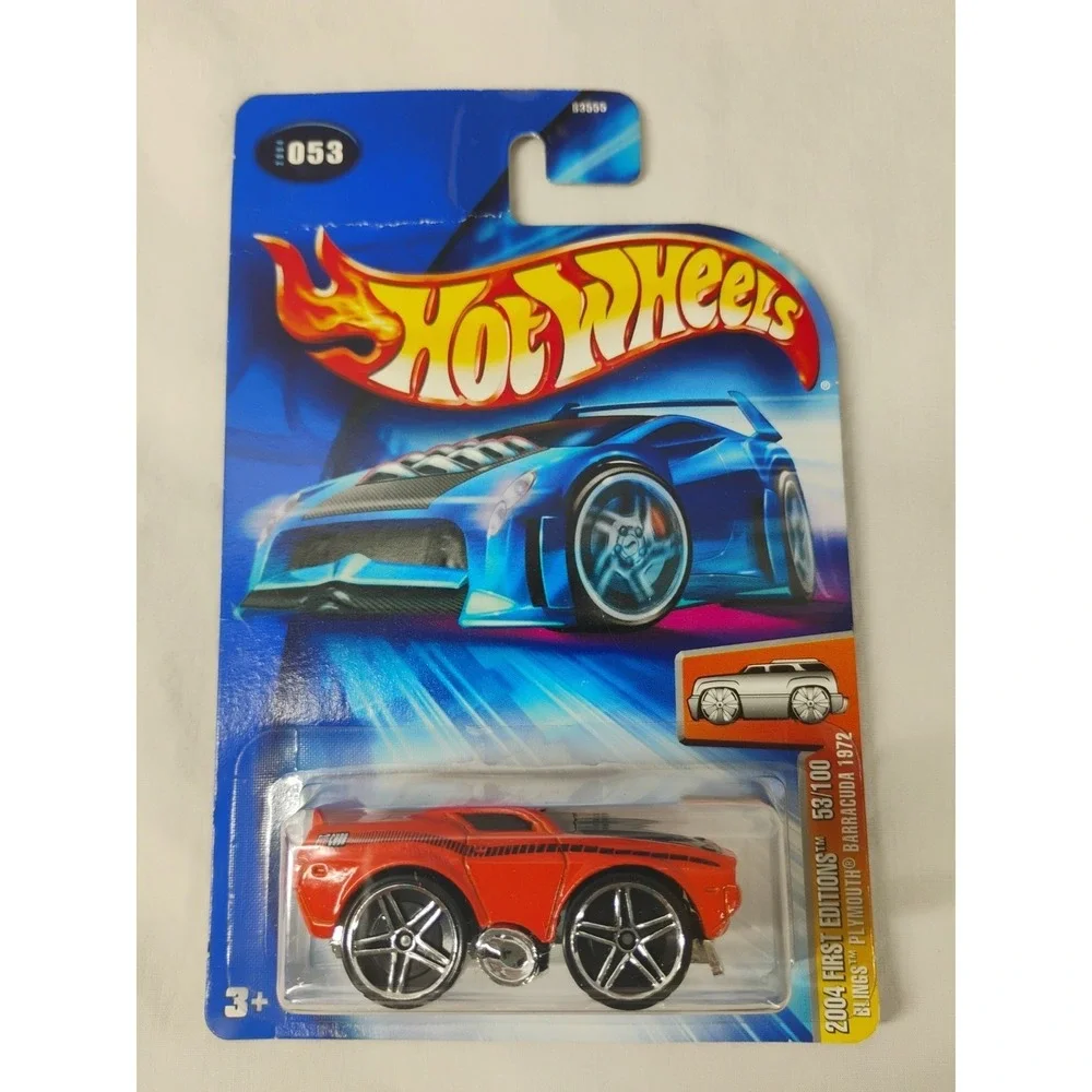 2004 Hot Wheels #053 Blings‎ Plymouth Barracuda 1972 First Editions 53/100